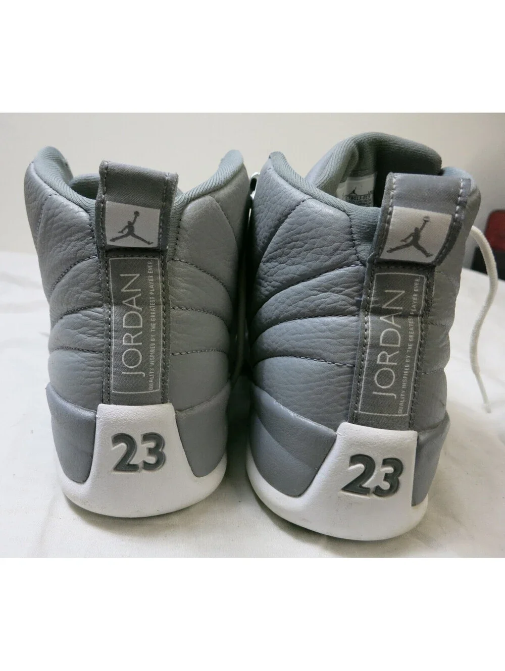JORDAN AIR JORDAN 12 RETRO STEALTH WHITE COOL GREY CT8013-015 sz 9